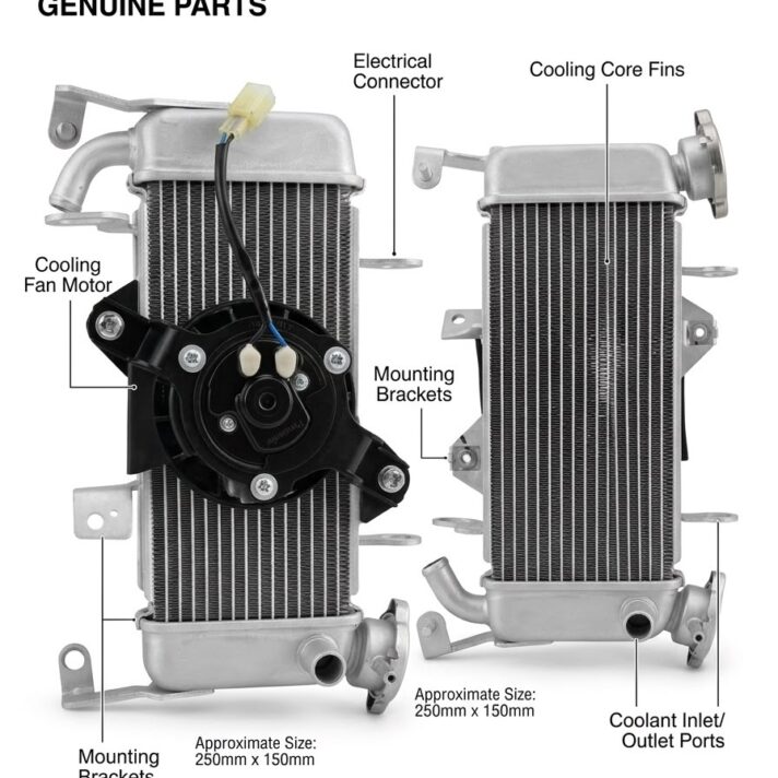 RADIATOR ASSY R15 V3/V4 & MT155